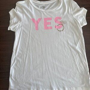 Victoria’s Secret YES Bride Engagement Shirt - Large